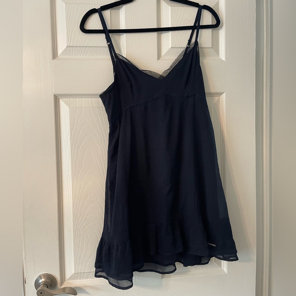 Abercrombie & Fitch blue mini dress
